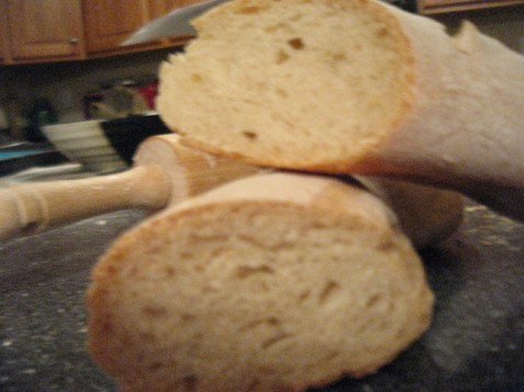 French Bread Close Up